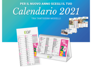 EGF calendario personalizzato