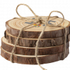 Sottobicchieri in legno con stampa a colori logo EGF